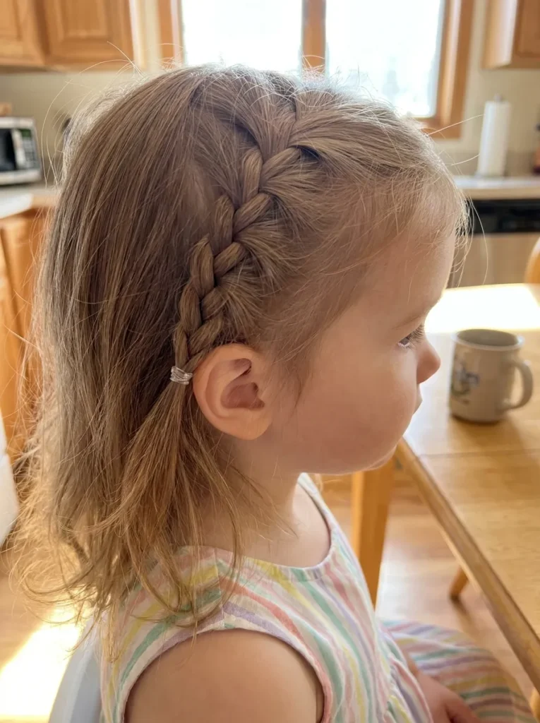 Side Mini Braid Accent