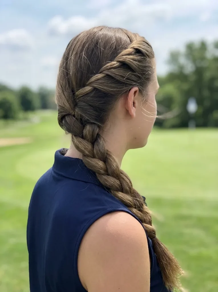 Side Swept Rope Twist