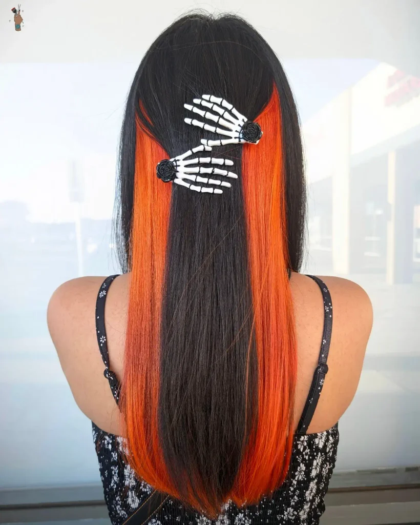 Skeleton Claw Orange Streaks