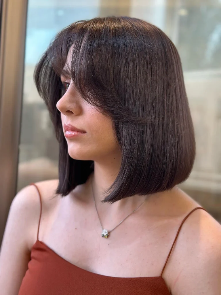 Sleek Angled Bob
