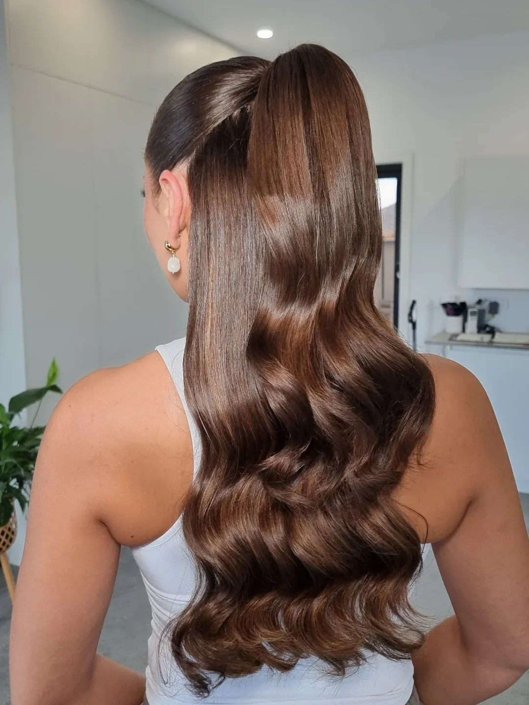 Sleek Chocolate Half Pony