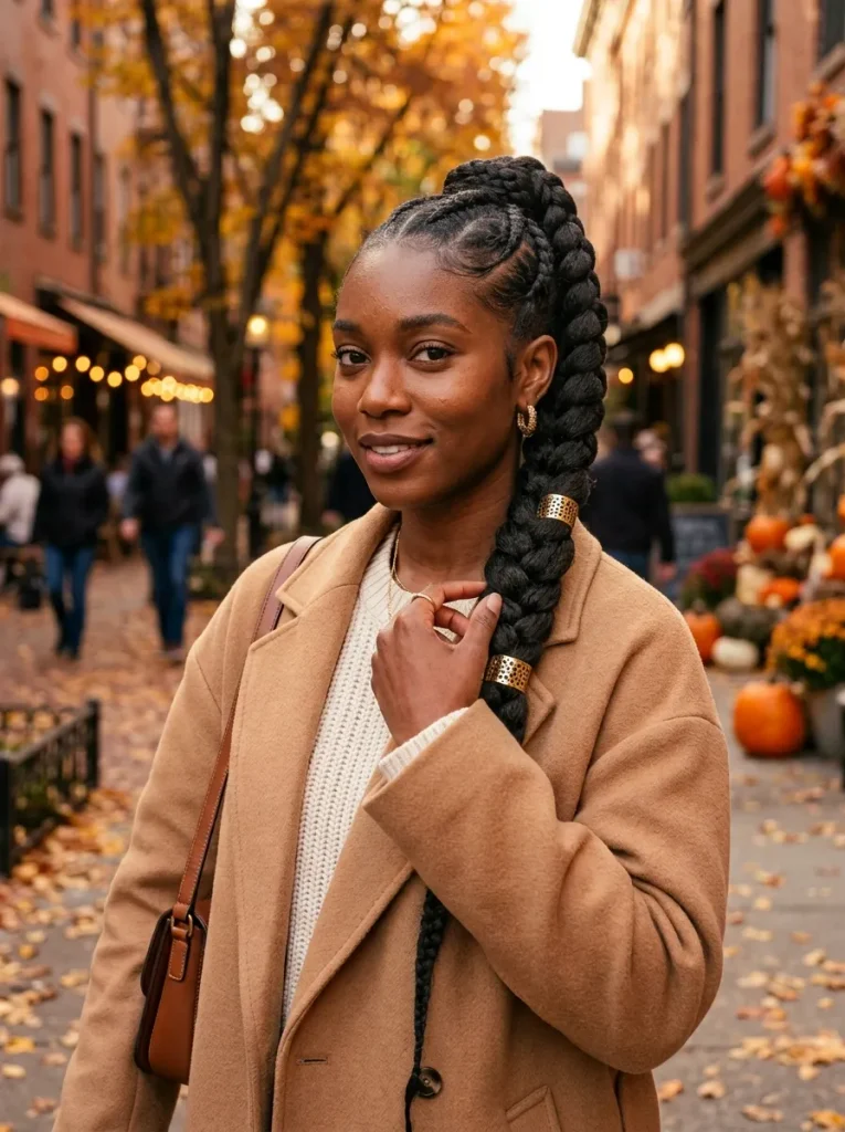 Sleek Cornrow Braid