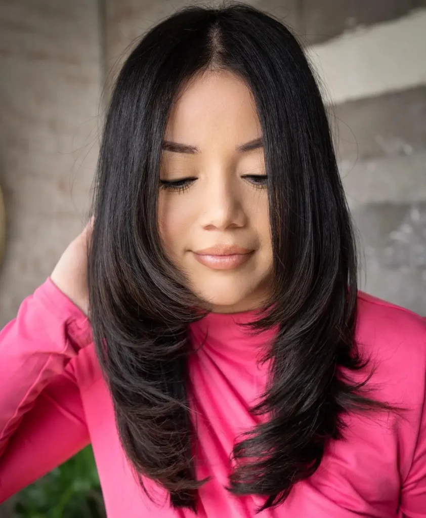 Sleek Long Layered Cut
