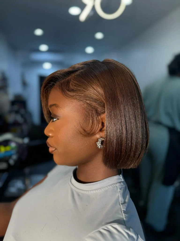Sleek Rounded Bob