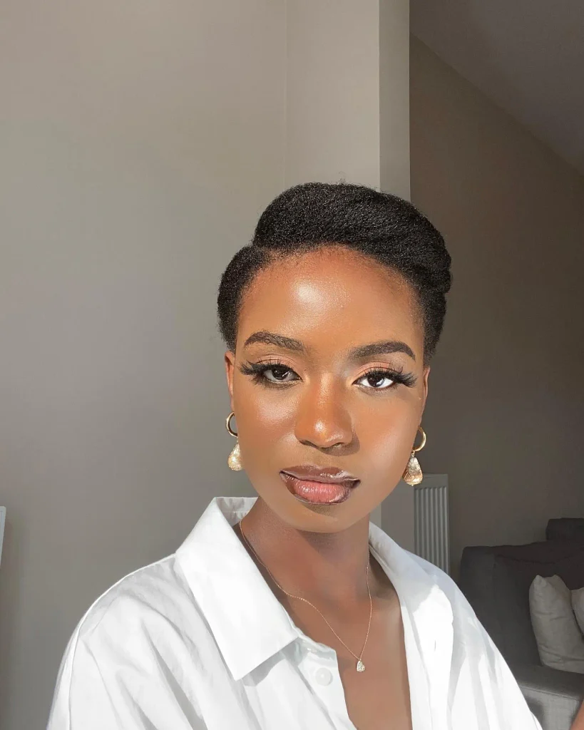 Sleek Sculpted Updo