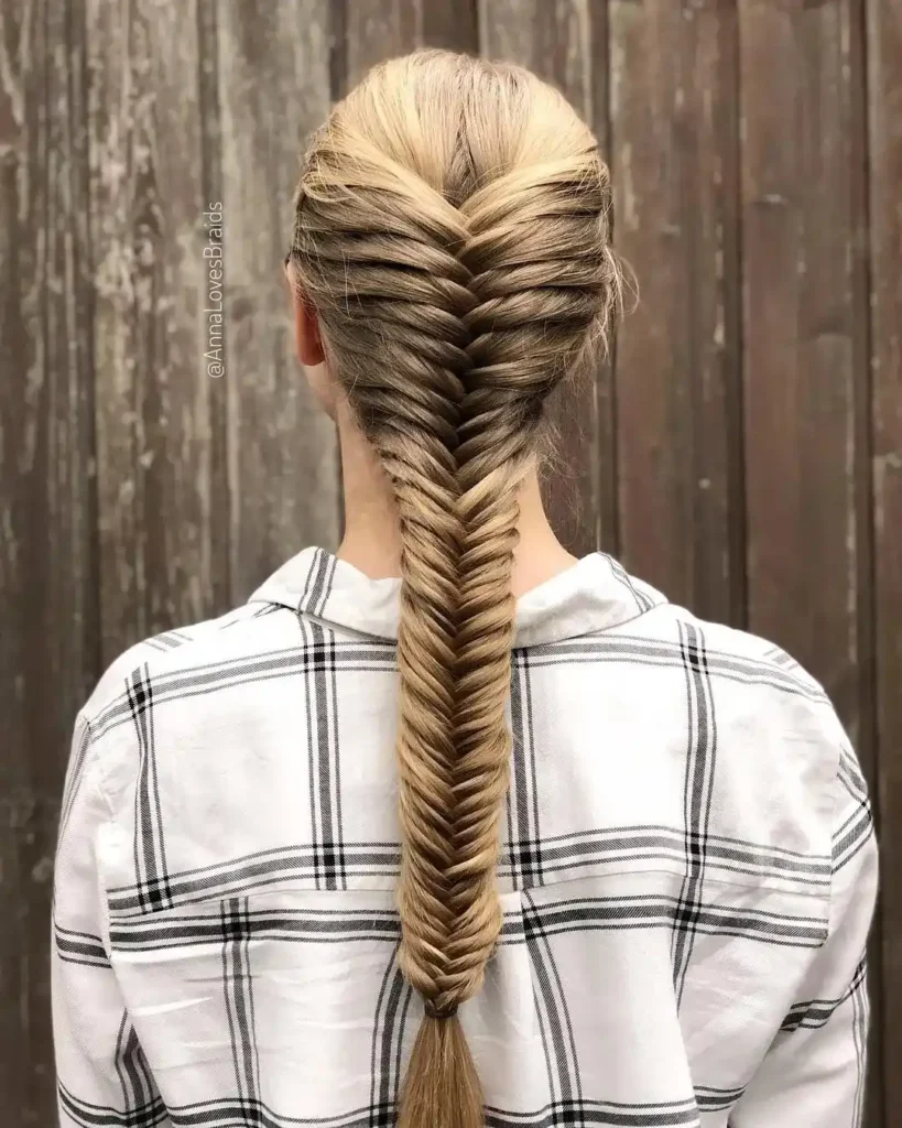 Slim Fishtail Braid