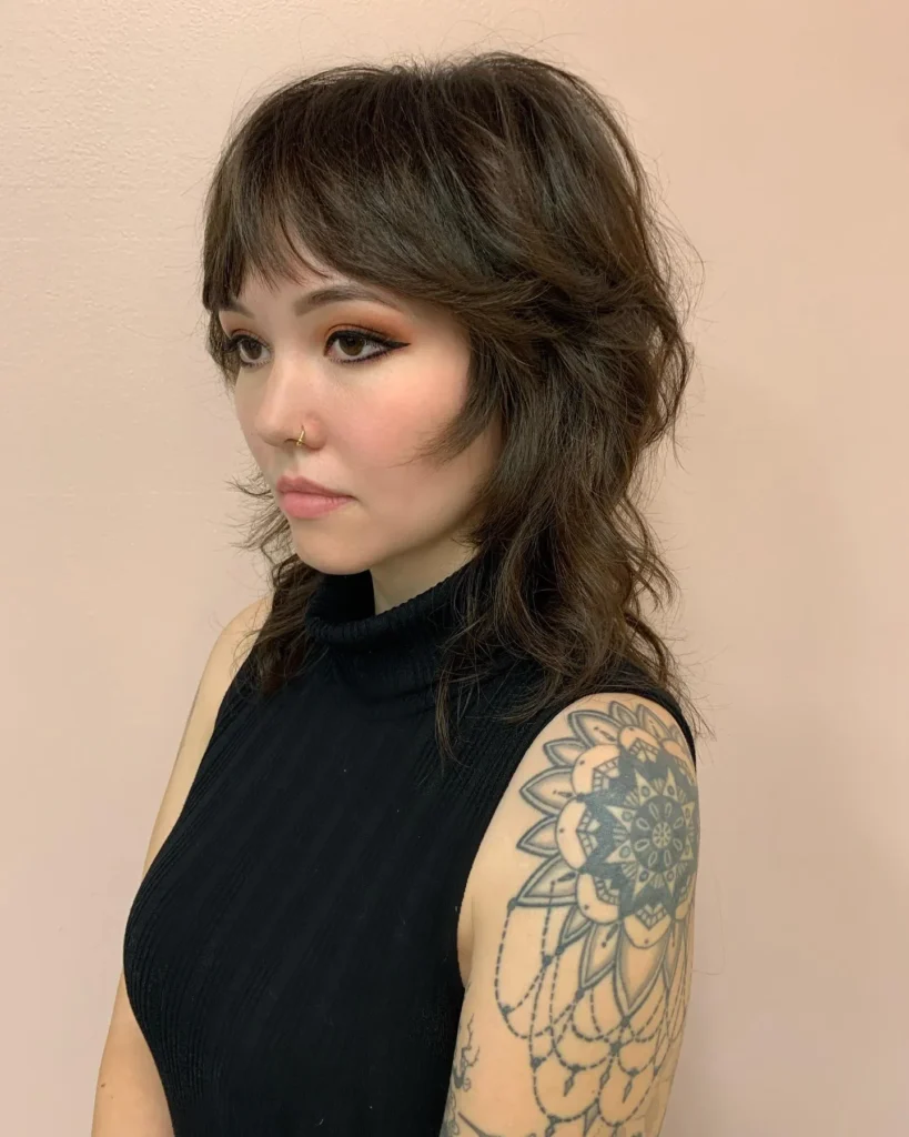 Smoky Cascade Fringe Shag