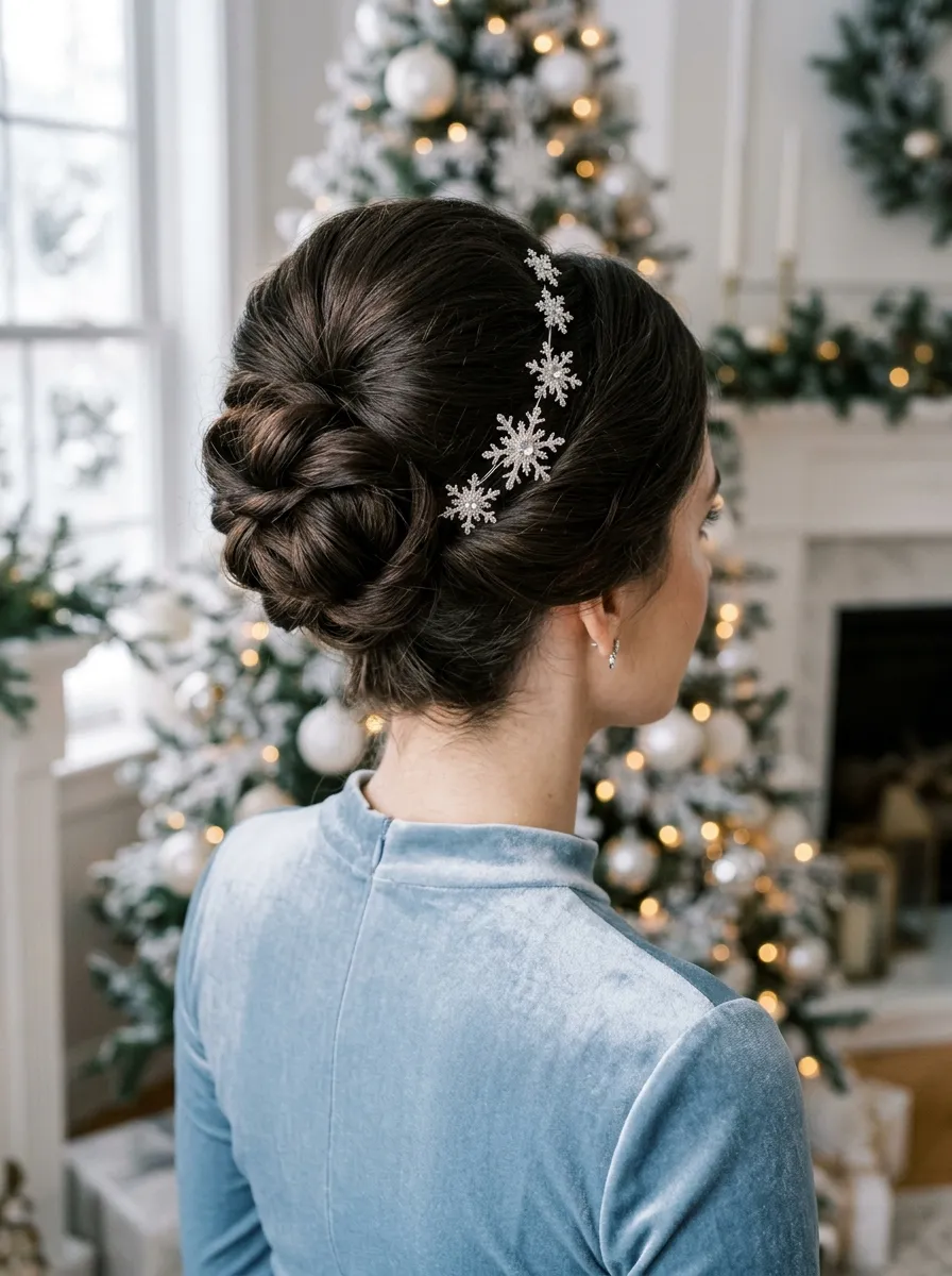 Snowflake Crown Updos