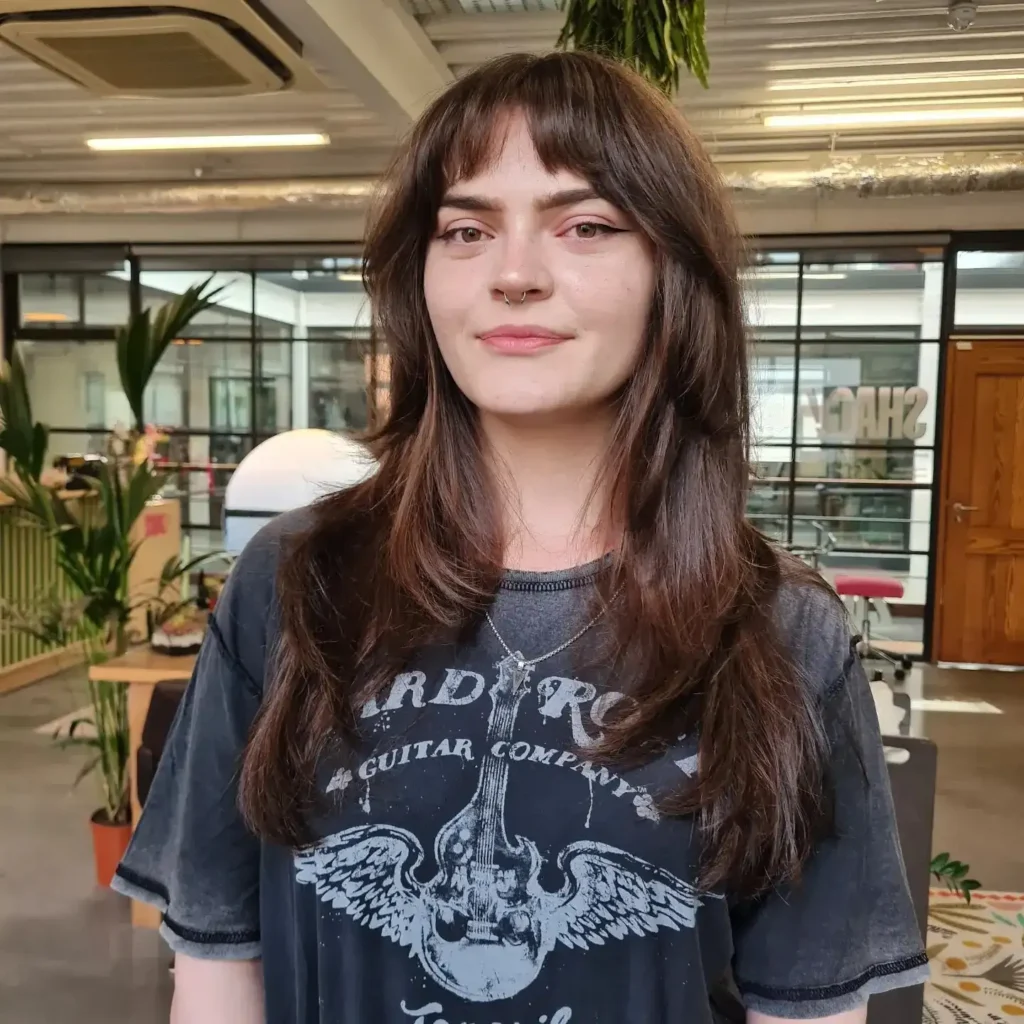 Soft Fringe Octopus Haircut