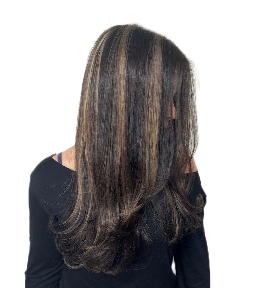 Soft Layered Blowout Highlights