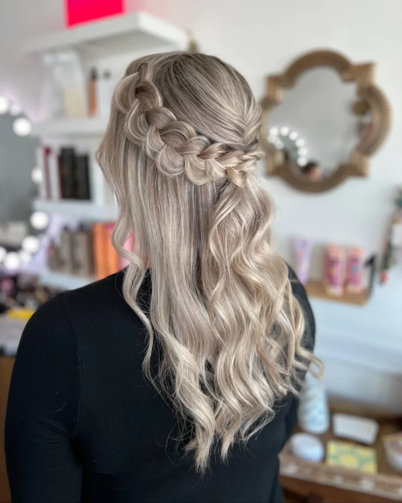 Soft Loop Braid Half Style