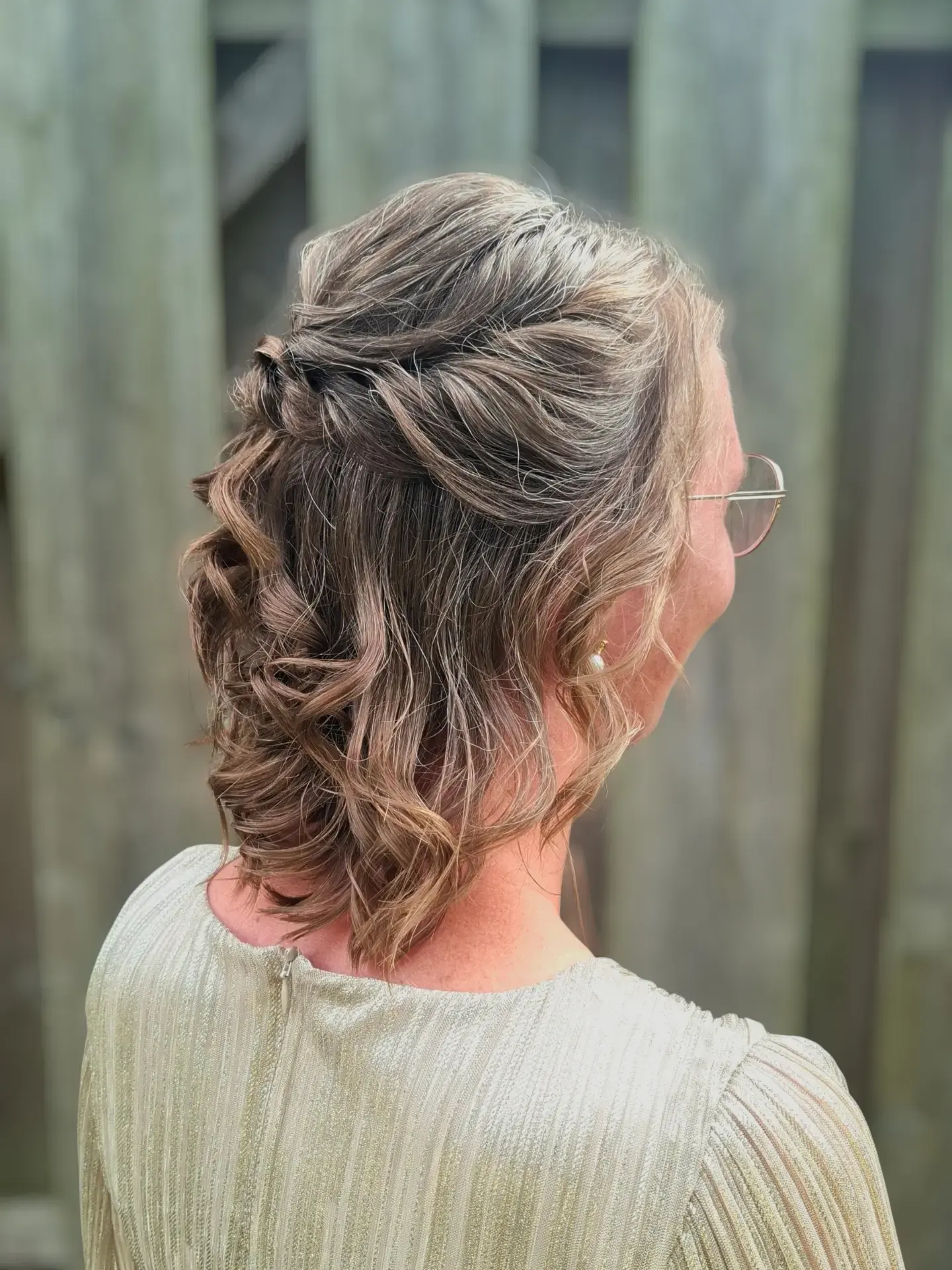 Soft Twisted Curly Bob