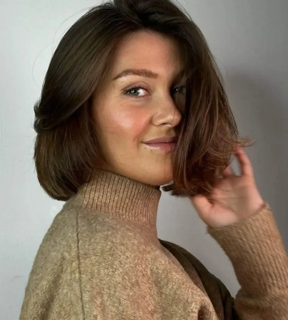 Soft Voluminous Italian Bob