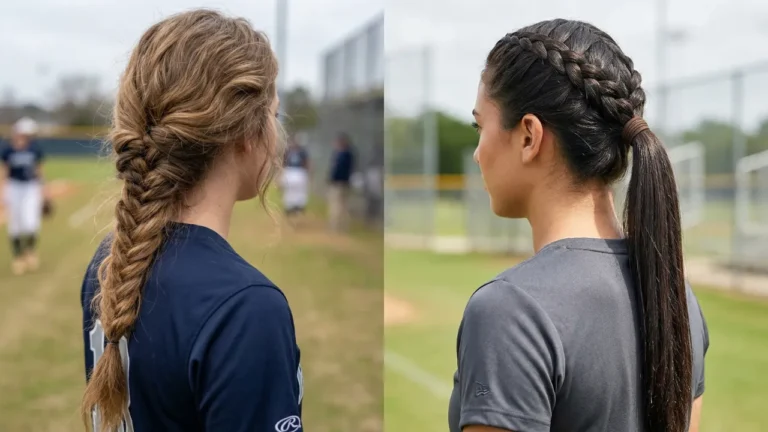 21 Softball Hairstyles for Long-Lasting Looks