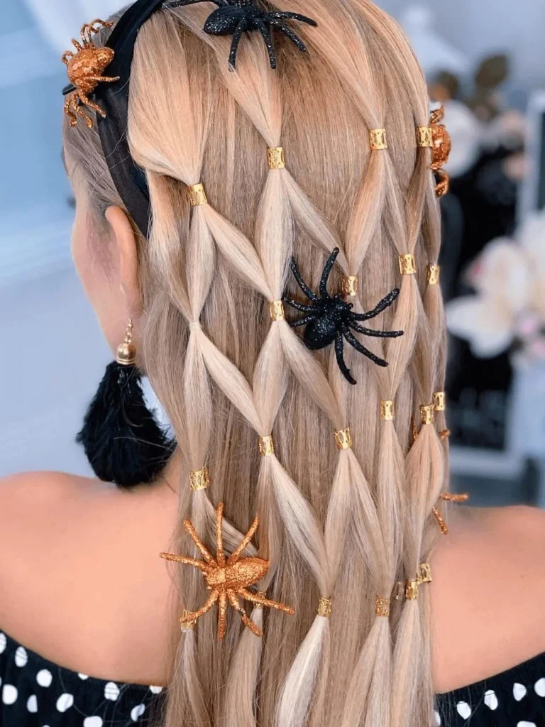 Spider Garden Bubble Braids