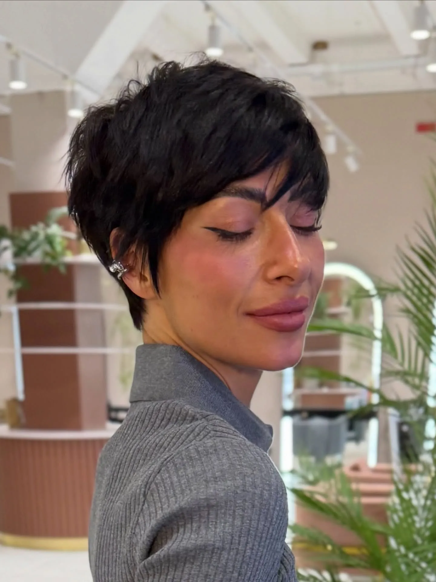 Swept Back Pixie