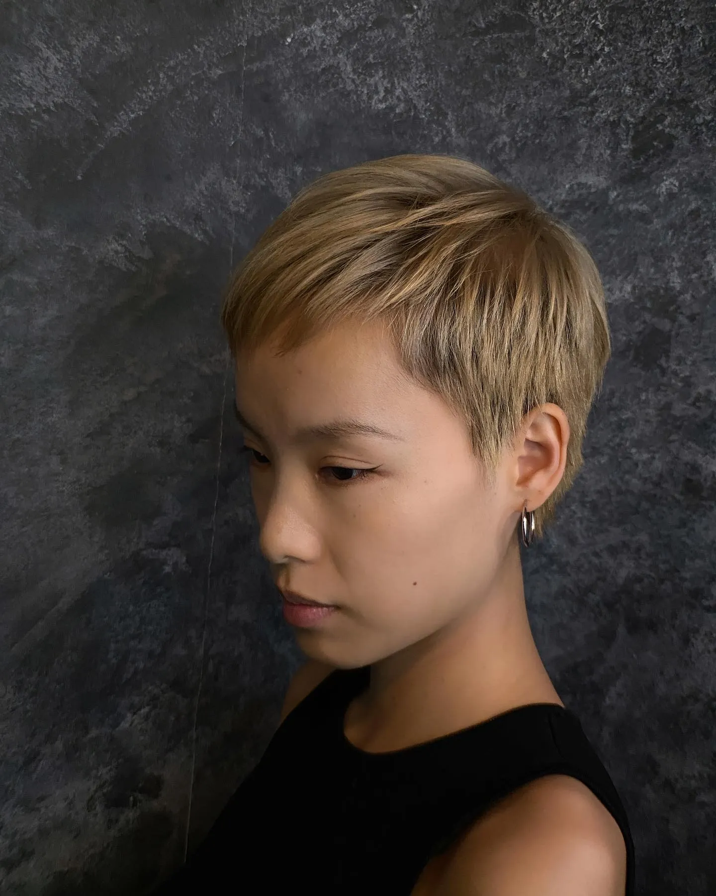 Tapered Golden Blonde Crop