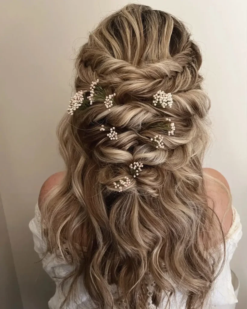 Textured Baby’s Breath Braid
