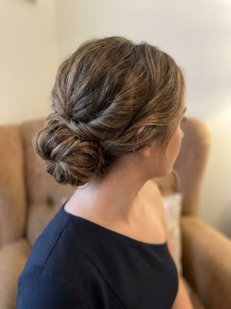 Textured Side Bun