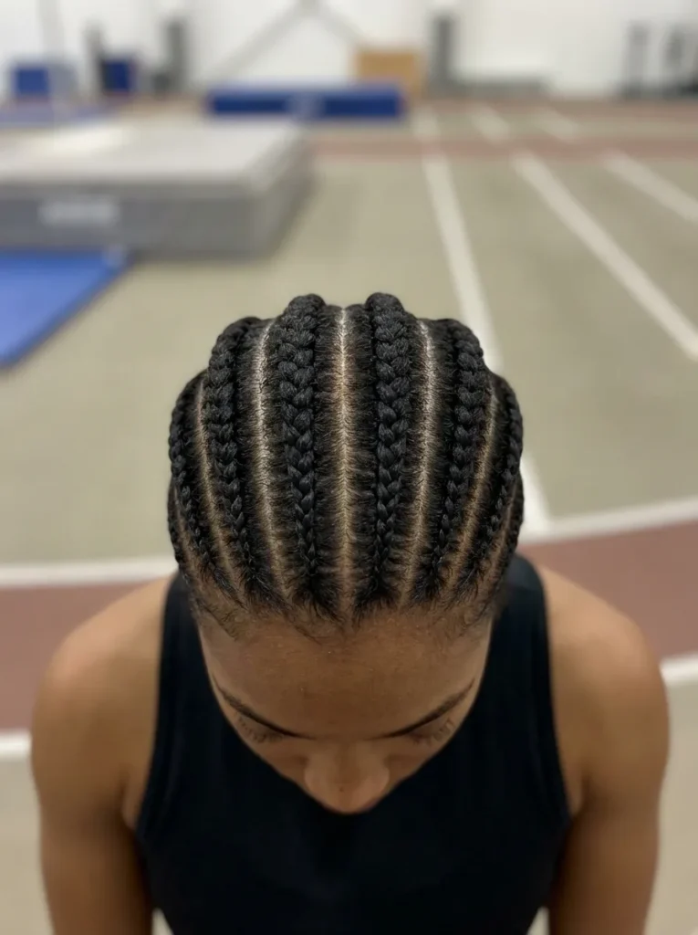 Tight Cornrow Rows