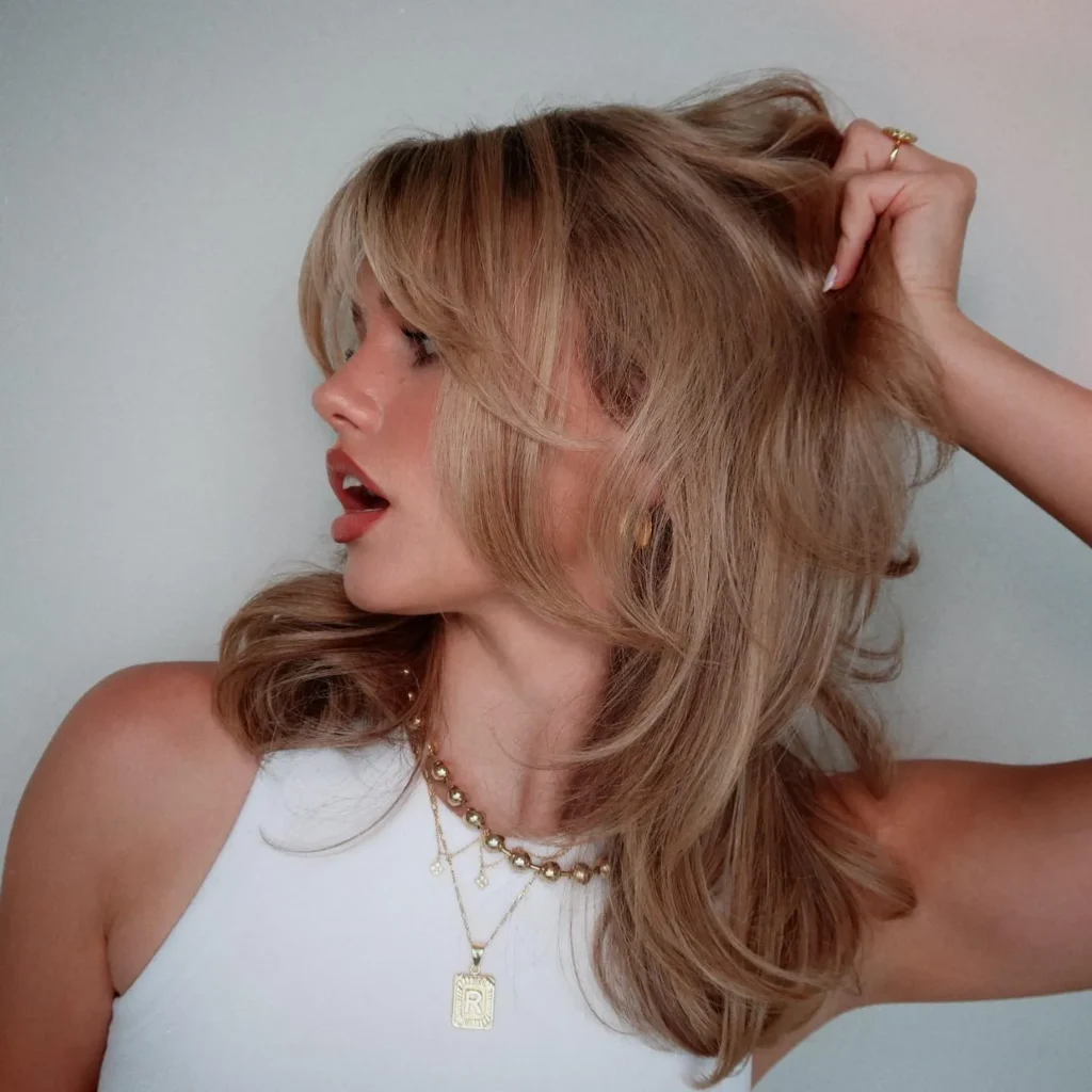 Tousled Blonde Volume Layers
