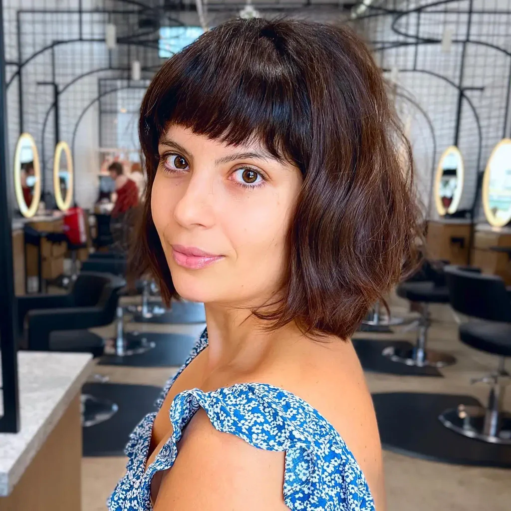 Tousled Textured Bob