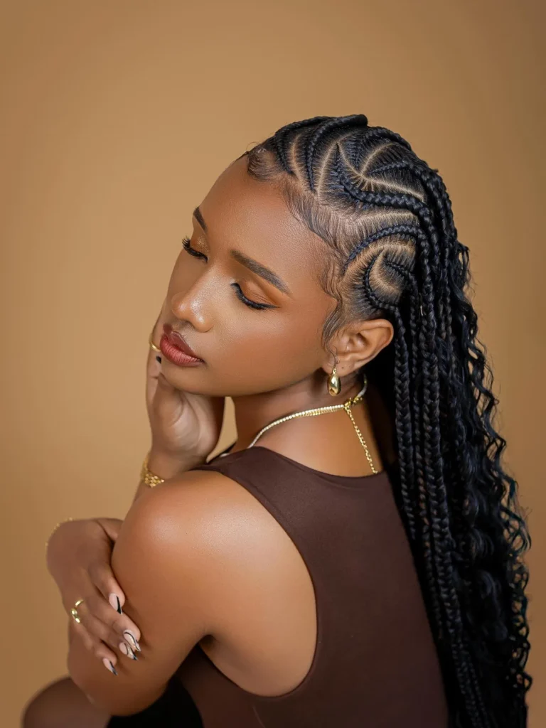 Tribal Cornrow Braids