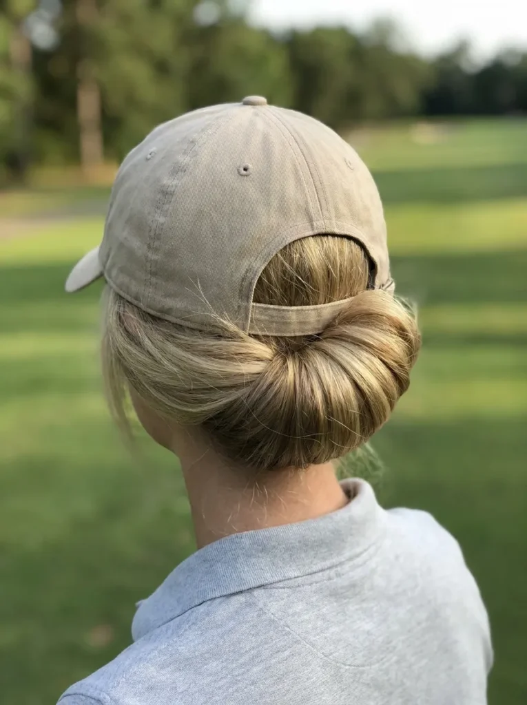 Tucked Under Chignon Wrap