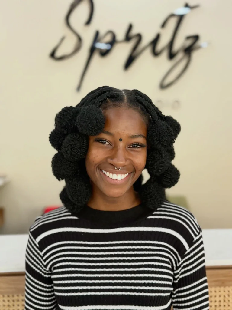 Twisted Afro Puffs
