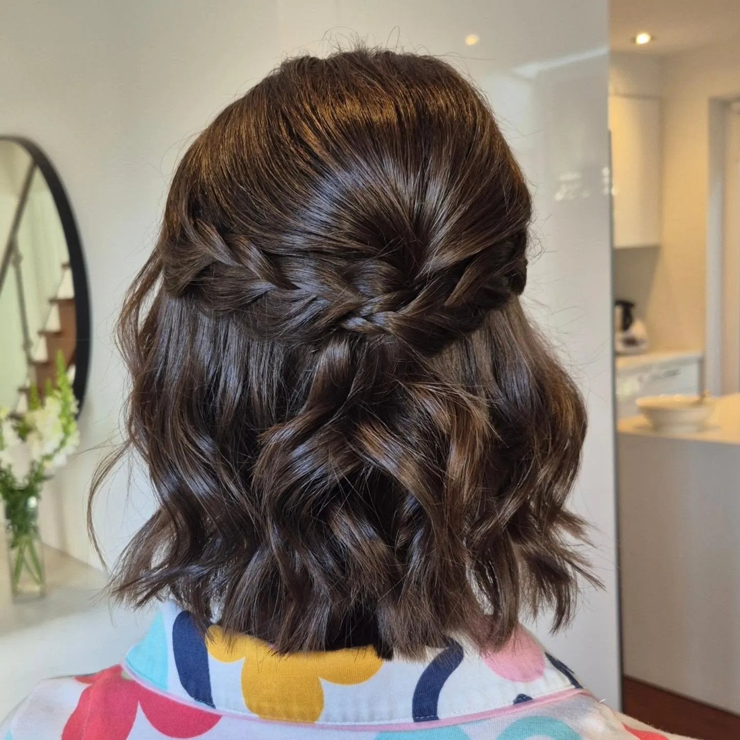 Twisted Back Braid