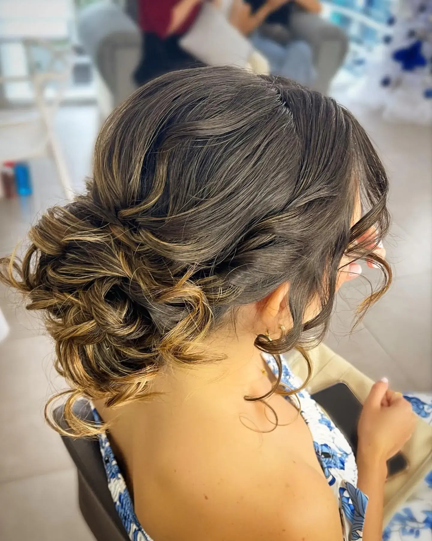 Twisted Cascade Updos