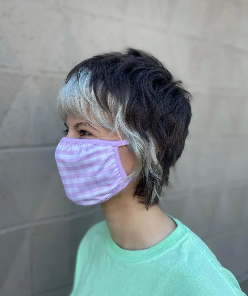 Two-Tone Pixie Shag