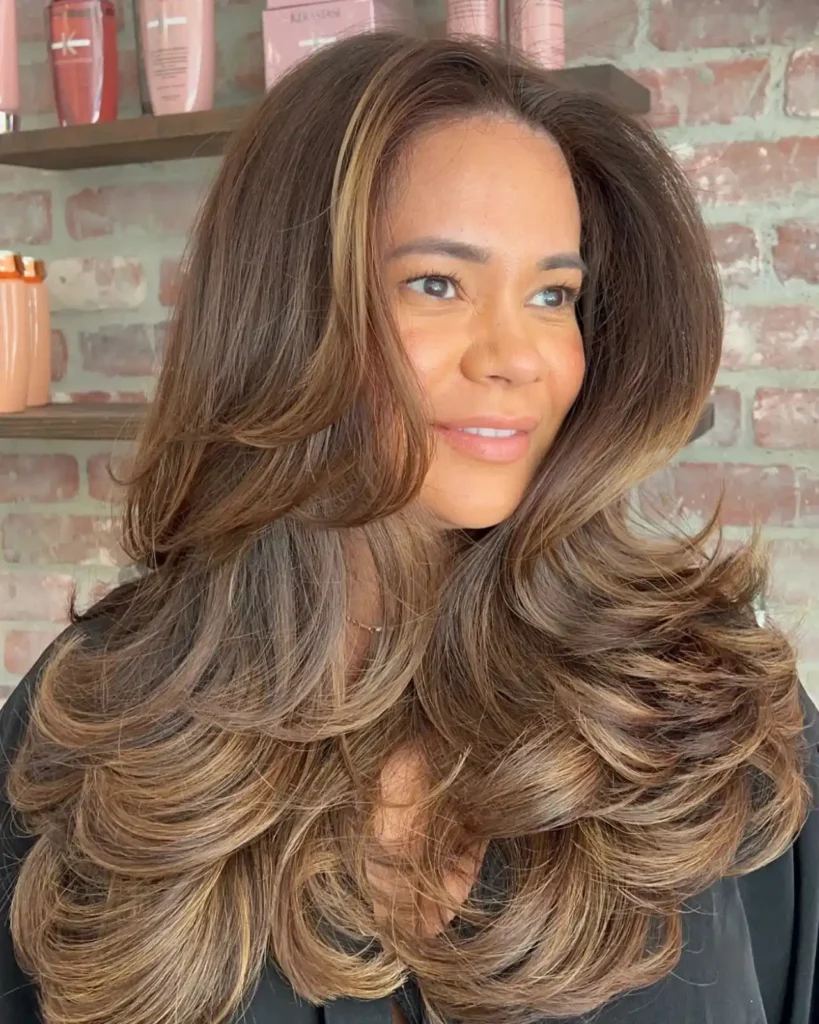 Voluminous 90s Supermodel Layers