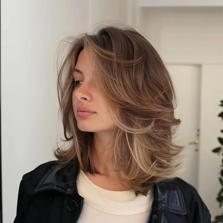 Voluminous Beige Kitty Hairstyle Flip