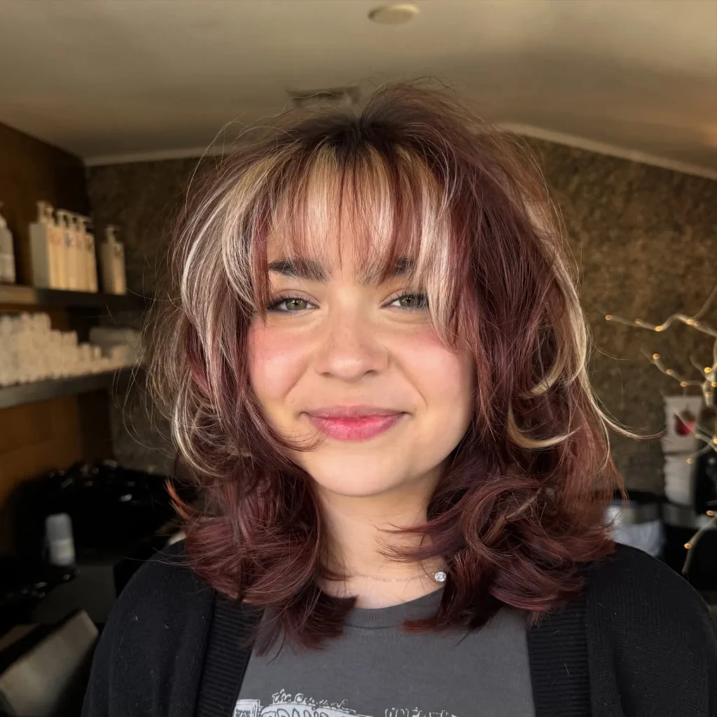 Voluminous Shag Cut