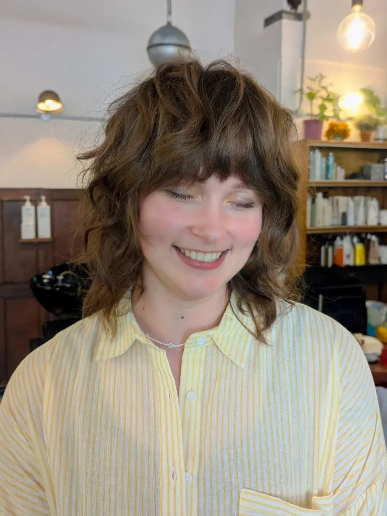 Voluminous Wavy Shag Style