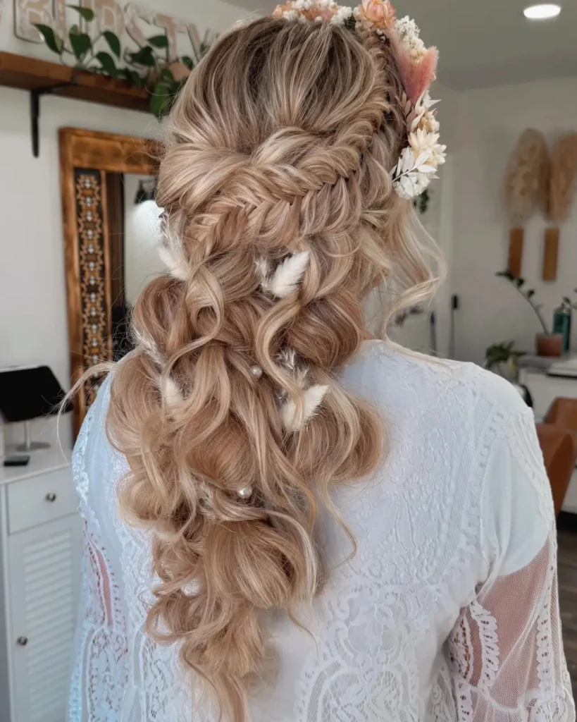 Whimsical Boho Braided Pony