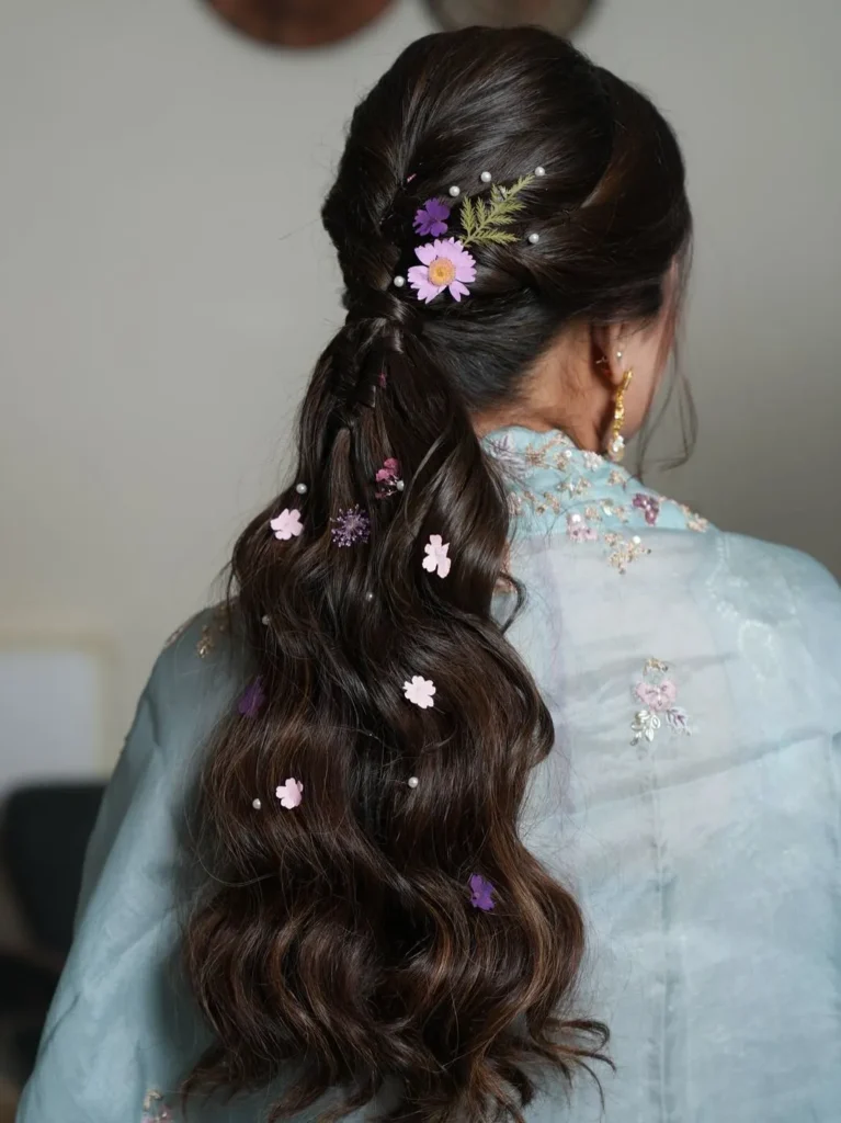 Whimsical Floral Low Pony