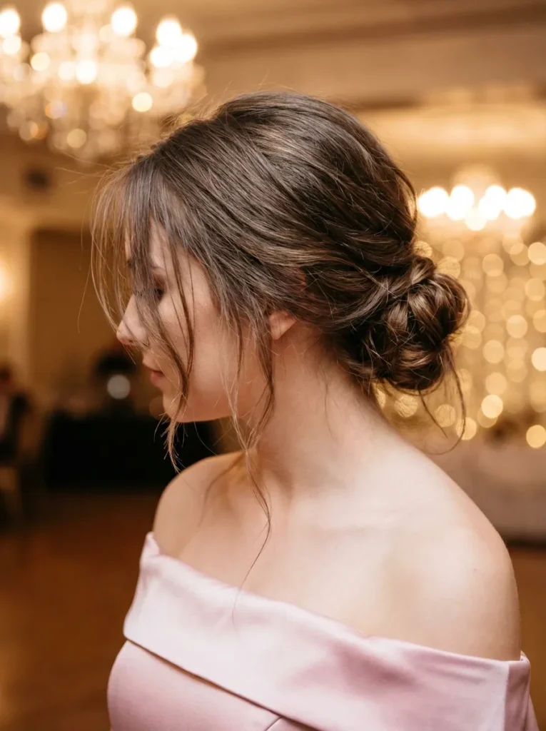 Wispy Fringe Bun