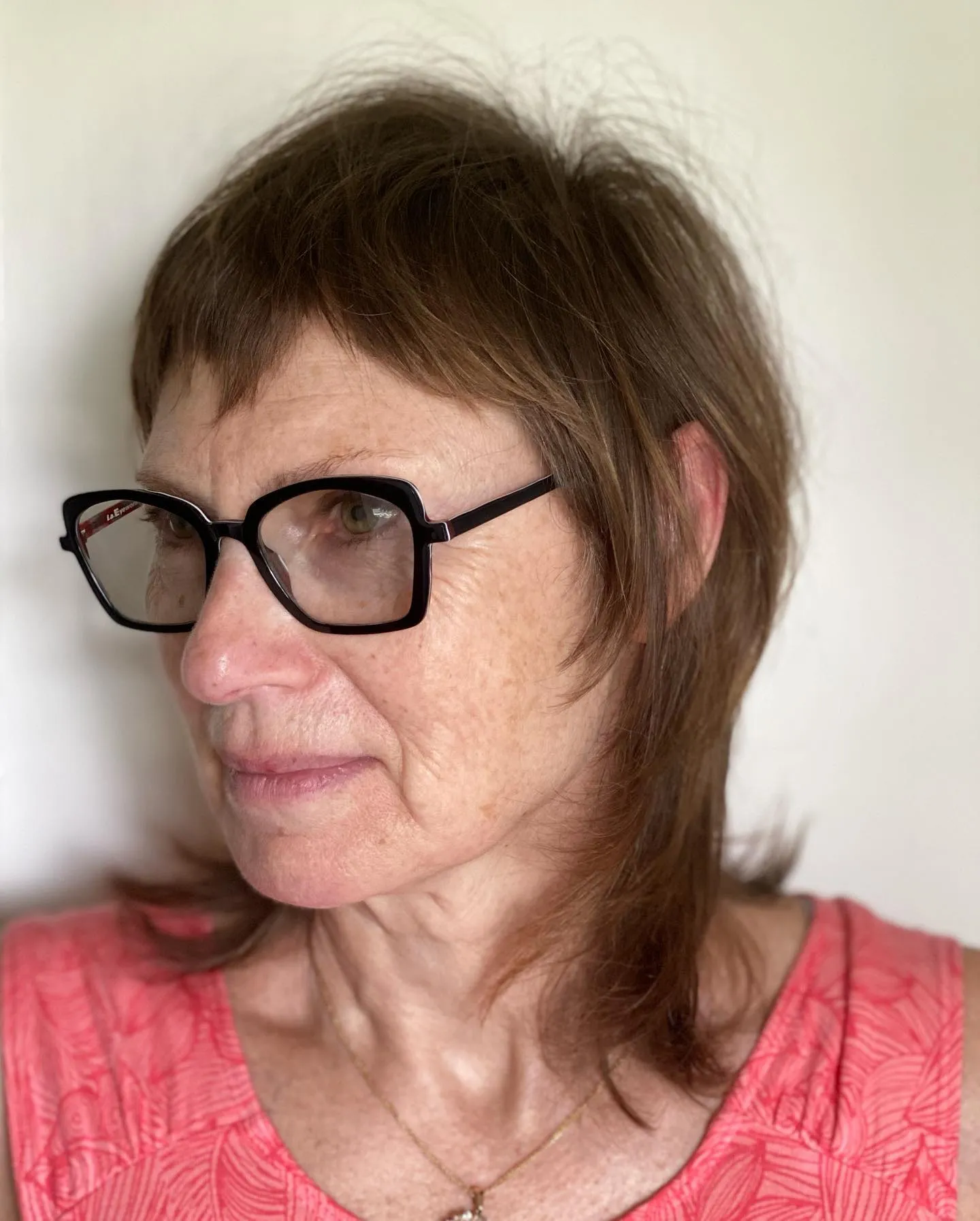 Wispy Layered Shaggy Bob