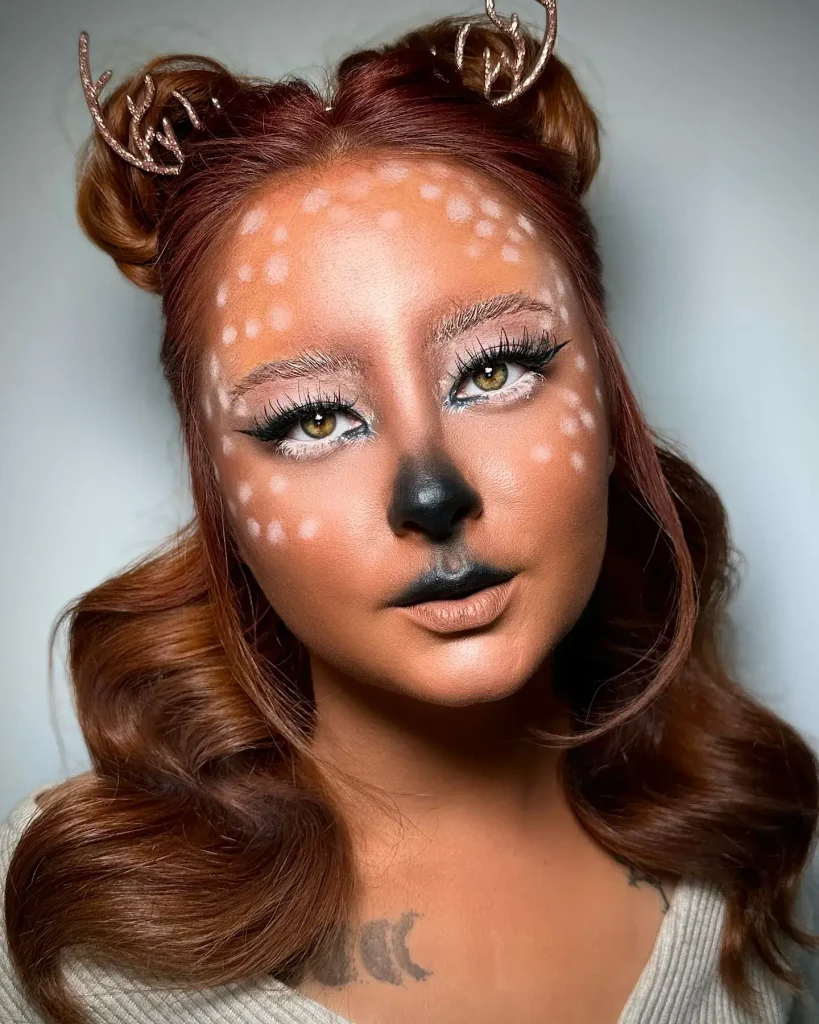 Woodland Deer Halloween Buns