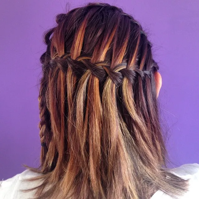 Woven Half-Up Braid
