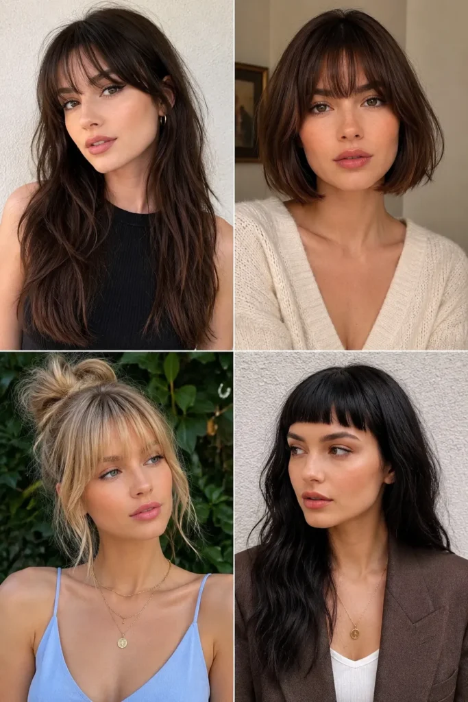 types of bangs