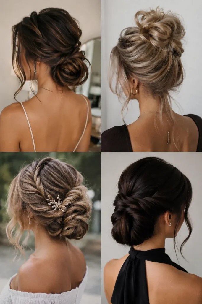 updo hairstyle for long hair