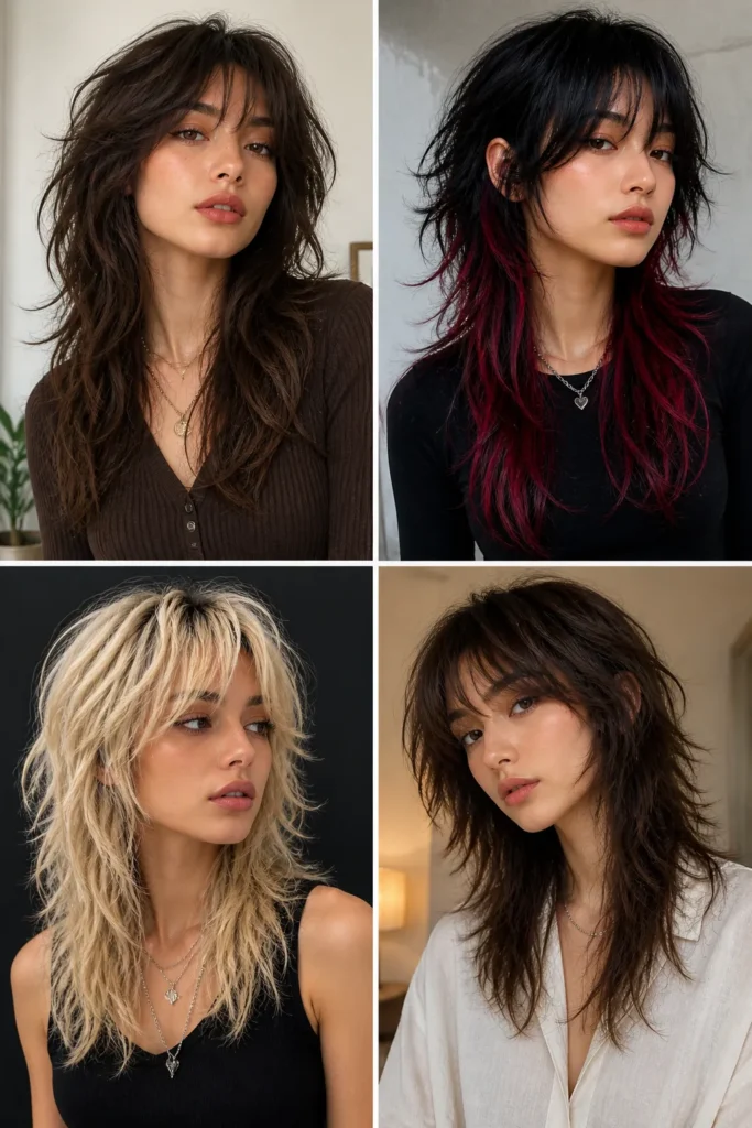 wolf cut hairstyles